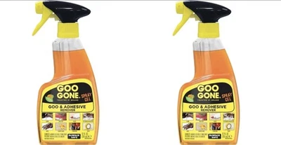 x2 GOO GONE ADHESIVO Pegamento Quitamanchas Goma ~ Cítricos Frescos y Superficie Seguro 12Oz  Foto 1 de 2