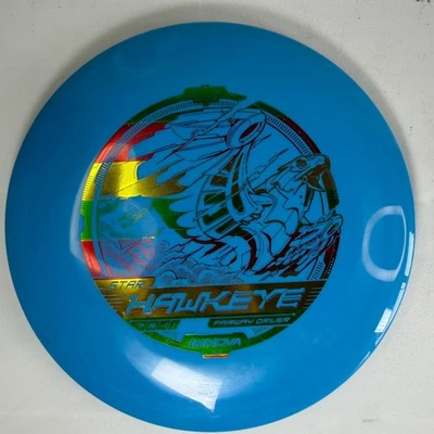 Innova Star Hawkeye Fairway Driver Disc Golf Disc Blue 175g - Image 1 of 3