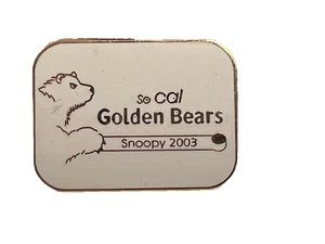 So Cal Golden Bears Snoopy 2003 Pin - Picture 1 of 3