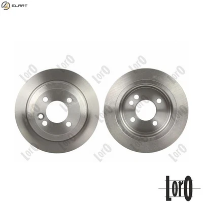 2x BRAKE DISC 231-04-061 FOR MINI 1ND/W17 D14 1.4L N12 B14 A 1.4L9HZ 1.6L 4cyl - Image 1 of 4