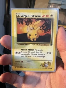 Lt. Surge's Pikachu 84/132 Pokemon TCG Gym Challenge Unlimited - Bild 1 von 1