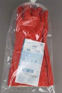 Ansell Size L (10), 14" Long, Polyvinyl Alcohol (PVA) Chemical Resistant 15-554 - Picture 1 of 2