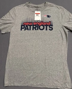 New England Patriots Mens Nike Logo DRI-FIT T-Shirt - Large- NWT - Picture 1 of 8