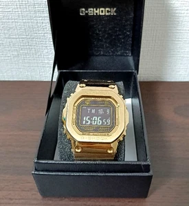 Reloj Casio G-Shock GMW-B5000 Series Dorado Acero Inoxidable Resistente Solar - Imagen 1 de 20