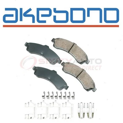 Akebono Pro-ACT Front Disc Brake Pad Set for 2003-2005 Chevrolet SSR - pm Foto 1 de 4