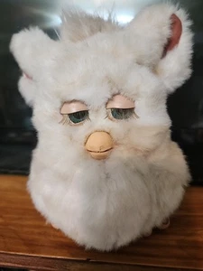 Furby 59294 Caramel Syrup Blue Eyes pink belly 2005 Tested *see notes* - Picture 1 of 11