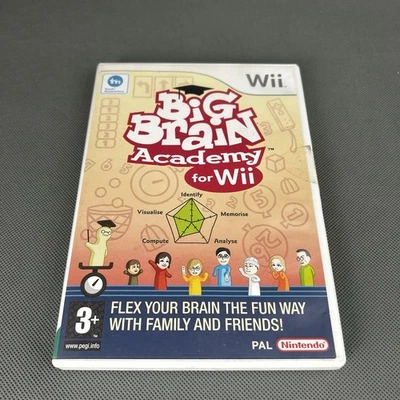 Big Brain Academy for Wii Game (2007) Complete – Nintendo PAL Tested - Image 1 of 4
