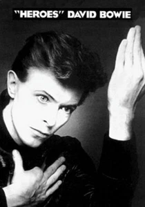 DAVID BOWIE POSTER - HEROES - RARE NEW HOT 24X36 - Picture 1 of 1