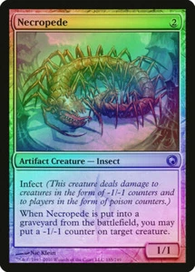 Necropede FOIL Scars of Mirrodin NM Artifact Uncommon MAGIC MTG - Picture 1 of 1