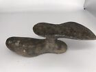 Vintage Double  Cast Iron Cobblers Shoe Form measures 8.5" & 9"