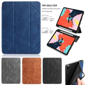Case For Apple iPad 6 7 8 Mini 4 5 Air 3 2 Luxury Leather Smart Flip Stand Cover - Picture 1 of 13