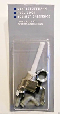Benzinhahn M16x1 SOLO 712 Mofa - 1A Qualität "Made in Germany" fuel tap - Bild 1 von 4