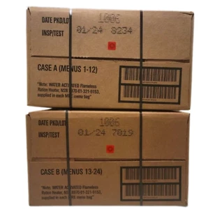 2024-2025 MREs - YOU CHOOSE MENU! - GENUINE US RATION MILITARY MEAL READY TO EAT - Picture 1 of 50