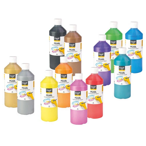 (17,96€/l) Havo Creall-Pearl, 500 ml, freie Farbwahl - Acrylfarbe Acrylmalfarbe