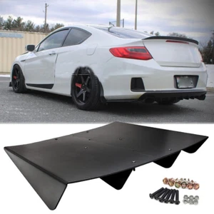 For Honda Accord V6 Coupe Rear Bumper Diffuser Splitter Under Chin 4-Fin - Picture 1 of 13