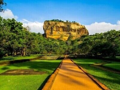 Ceylon Ancent World Heritage Sigiriya Rock Fotress Sri Lanka Nature Beauty • 0.54$