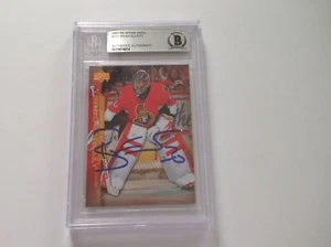 Brian Elliott Signed 2007/08 Young Guns RC Card Slabbed Beckett BAS BGS a - Picture 1 of 2