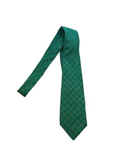 Vintage MCM Silk All Over Print Silk Tie - Picture 1 of 4