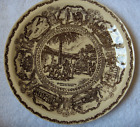 Vernon Kilns plate~California Centennial~Early Transportation~artist signed-NR