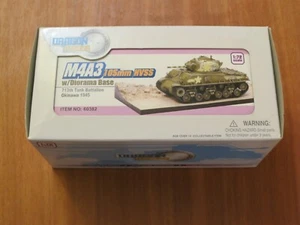 DRAGON ARMOR 1:72 M4A3 105mm HVSS w/Diorama Base Okinawa 1945 NEW 60382 - Picture 1 of 8