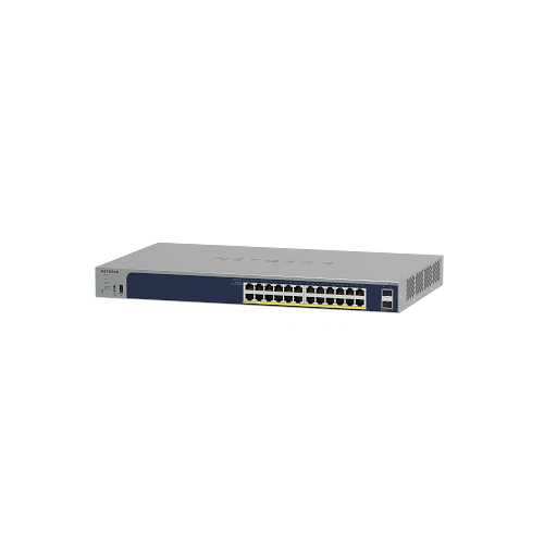 NETGEAR 24-Port PoE Gigabit Ethernet Smart Switch with 2 SFP GS724TP-300AUS - Image 1 of 1