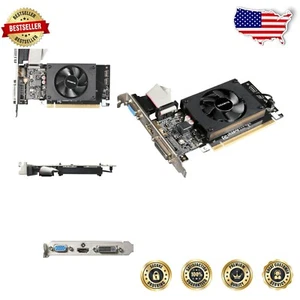 Low Profile GeForce GT 710 2GB Graphics Card - Compact & Efficient Performance - Picture 1 of 7