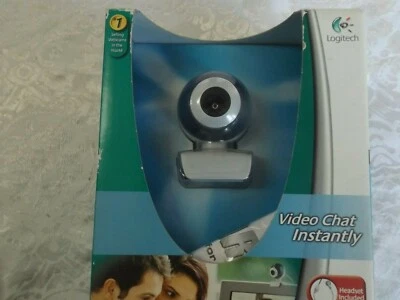 Logitech Quickcam Chat Web Cam 961462 0403 NEW In Original Sealed Package - Image 1 of 4