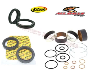 KTech Front Fork Seals with Dust Seals and Fork Bushes Kit for Kawasaki ER6F & N - Picture 1 of 1