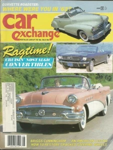 CAR EXCHANGE 1987 AUG - CUNNINGHAM, '66 MUSTANG, LARK, '62 CORVETTE, '51 FORD - Imagen 1 de 1