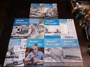 Model Railroader Magazine Lot of 10 Magazines 1946 - Picture 1 of 9