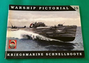 Warship Pictorial No. 15 - Kriegsmarine Schnellboote by Steve Wiper Classic War - Picture 1 of 11