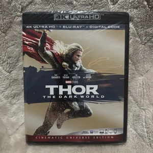 Thor: The Dark World (4k Ultra HD + Blu-Ray + Digital, 2013) New Sealed - Imagen 1 de 2