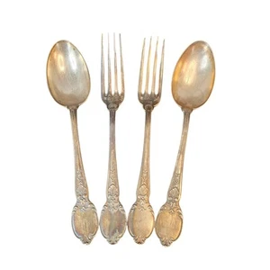 Antique Christofle Forks And Spoons Large earliest mark 8 1/2" - Picture 1 of 24