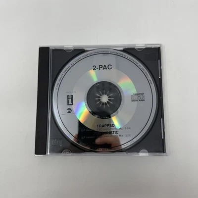 2-Pac - Trapped/The Lunatic (CD, 1991, Promo Copy - Not For Sale) Very Rare HTF - Image 1 of 4