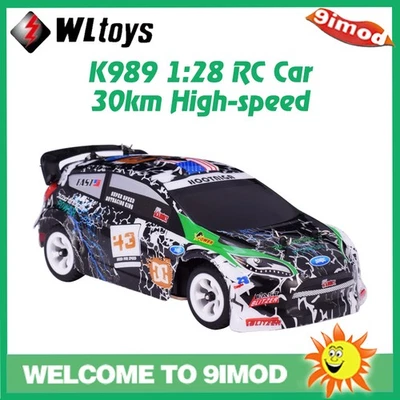 Wltoys K989 RC Car 1:28 4WD Off-road 2.4G Remote control 30km Kids Children Toys - Image 1 of 4