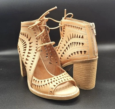 Elegante mula con cordones Jeffrey Campbell Cordillo talla 8 Foto 1 de 4