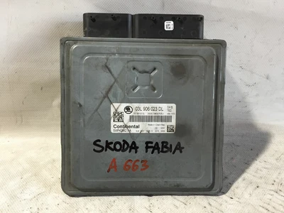 A663 Centralina motore 03L906023DL Skoda Fabia 2 serie 1.6D 2007 2014 CAYB - Immagine 1 di 4