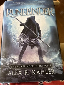 Runebinder (Runebinder Chronicles) By Alex Kahler, like new hardback, DJ, 2017 - Picture 1 of 7