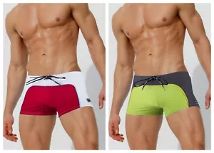 Pantalones Cortos Cuadrados Estilo Aussie Bum Años 70 Retro speedo de AUSTINBEM - Imagen 1 de 17