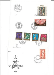 LIECHTENSTEIN - Ein paar etwas bessere FD-Briefe (3 Sätze/4 Briefe) ordentlicher Preis - Bild 1 von 1