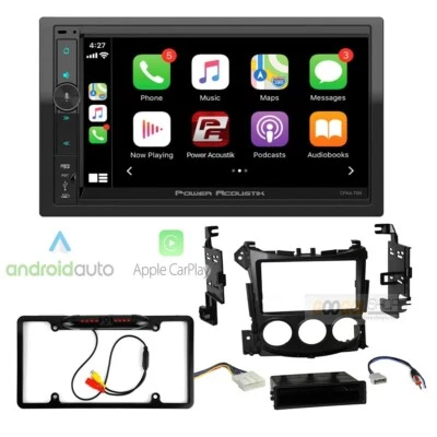 POWER ACOUSTIK 7" Android Auto Car Stereo Radio install Dash Kit for 2009-2020 Nissan 370Z