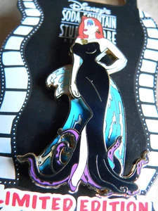 Rare Disney Soda Fountain Trading Pin LE400 Jessica Rabbit Ursula LE 400 New - Picture 1 of 9