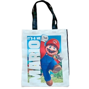 THE SUPER MARIO BROS MOVIE PROMO PROMOTIONAL COTTON TOTE BAG - Picture 1 of 8