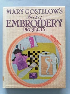 BOOK OF EMBROIDERY PROJECTS - Mary Gostelow - Picture 1 of 12