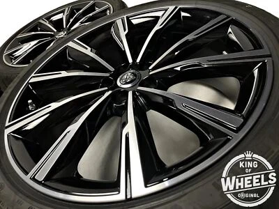 ORIGINAL JAGUAR 20 ZOLL F-TYPE FELGEN SCHWARZ SOMMERREIFEN F TYPE OEM RÄDER SVR - Bild 1 von 4