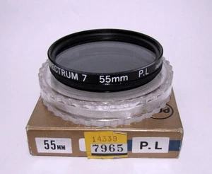 55mm Camera Lens Filter Promaster Polarizer Glass/Metal New - 7965b - Picture 1 of 1