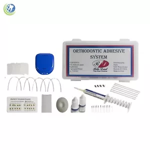 Dental Orthodontic Braces Complete Set-up Kit Bonding Brackets Niti Archwires - Picture 1 of 9