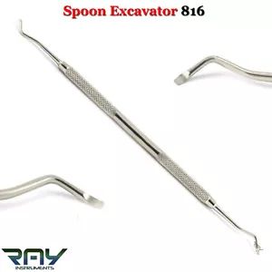 Excavadora dental 816-B, cuchara endo restauradora de doble extremo instrumentos CE - Imagen 1 de 3