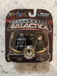 Battlestar Galactica Centurion Cylon Lt Boomer Athena MiniMates Action Figures - Picture 1 of 2