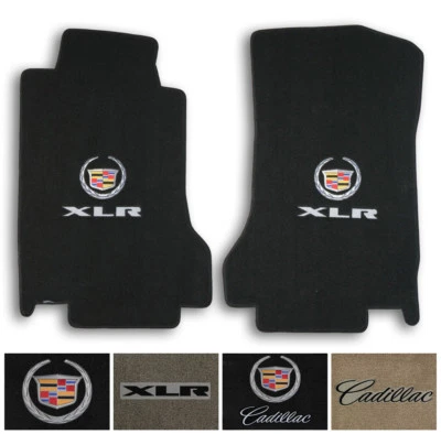 Alfombrillas Lloyd 2 piezas para Cadillac XLR 2004-2008 - Elige color y logotipo Foto 1 de 4